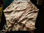 Licht bruine / beige poncho, Ophalen of Verzenden, Zo goed als nieuw, Meisje