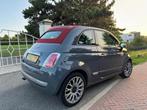 Fiat 500 cabrio, ledere stoelen, automaat!, USB, Origineel Nederlands, Overige kleuren, 26 km/l