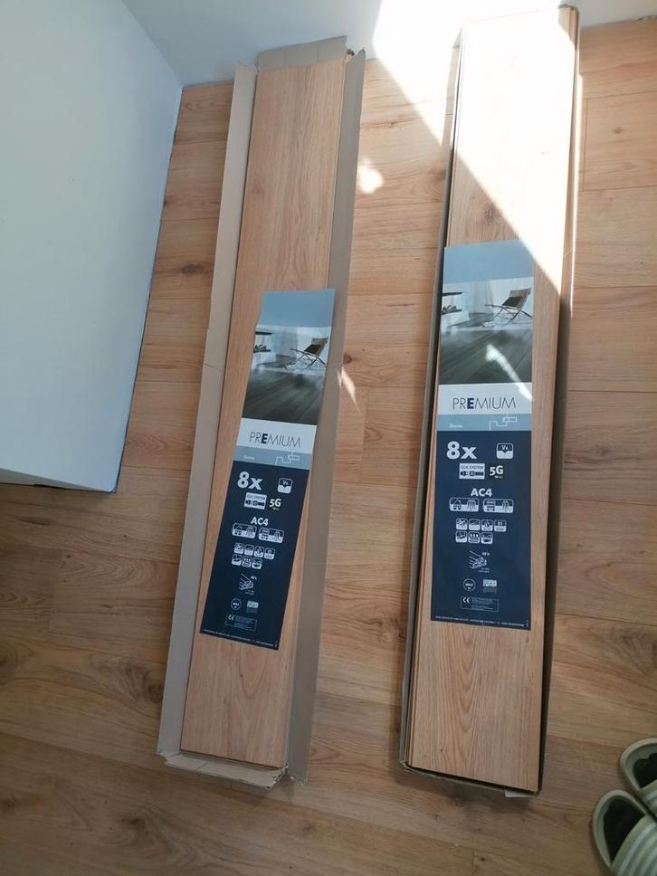 Cosy natural PREMIUM laminaat (praxis) - lente eiken naturel, Doe-het-zelf en Verbouw, Vloerdelen en Plavuizen, Zo goed als nieuw