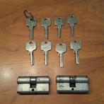 2 st. Wink Haus SKG ** Cilindersloten met 8 st. sleutels, Doe-het-zelf en Verbouw, Hang- en Sluitwerk, Ophalen of Verzenden, Gebruikt
