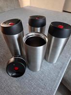 4 stuks rvs reis bekers nieuw, Ophalen of Verzenden, Nieuw