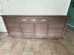 dressoir acacia hout, Huis en Inrichting, Ophalen, Gebruikt, Hout, 200 cm of meer