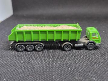 Wiking 094802 - Mercedes met kiepoplegger "Wimo Bau" (11406) beschikbaar voor biedingen