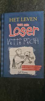 Het leven van een Loser Vette Pech,  deel 2, Ophalen of Verzenden, Zo goed als nieuw, Jeff Kinney