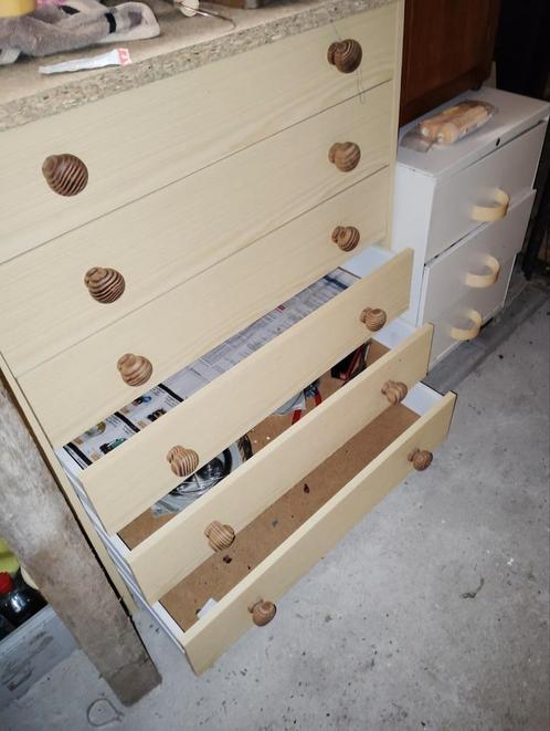 Gratis eenvoudige ladenkast voor in de schuur, Huis en Inrichting, Kasten | Ladekasten, Gebruikt, Minder dan 100 cm, 50 tot 100 cm
