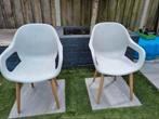 Kuipstoelen / tuinstoelen / bureaustoelen, Ophalen, Zo goed als nieuw, Kunststof