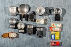 Diverse vintage flitsers en flitslampjes, Audio, Tv en Foto, Fotografie | Flitsers, Overige merken, Gebruikt, Ophalen