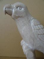 Stenen beeld papegaai of beeld kaketoe 21cm serpentijn steen, Ophalen of Verzenden