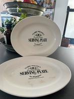 Claire Wilson servies serveer schalen ovaal, Ophalen of Verzenden, Zo goed als nieuw, Overige stijlen, Schaal of Schalen