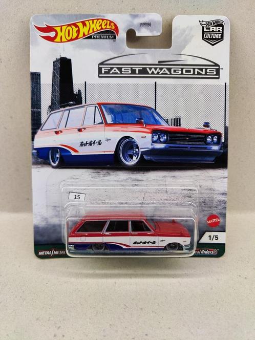 Hot Wheels '69 Nissan Skyline Van, Hobby en Vrije tijd, Modelauto's | Overige schalen, Nieuw, Auto, Ophalen of Verzenden