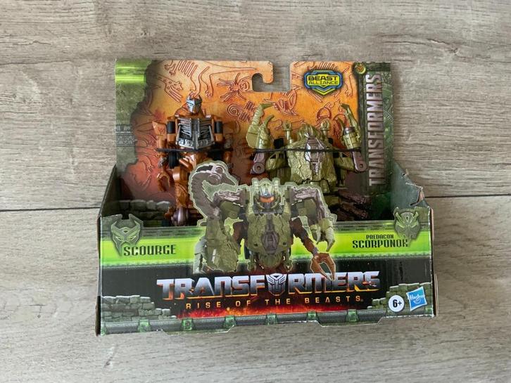 Transformers Movie Beast Alliance Combiner Scourge, Verzamelen, Transformers, Zo goed als nieuw, Overige generaties, Decepticons