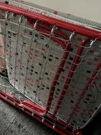 Opklapbed incl matras, Gebruikt, Eenpersoons, Metaal, 190 cm of minder