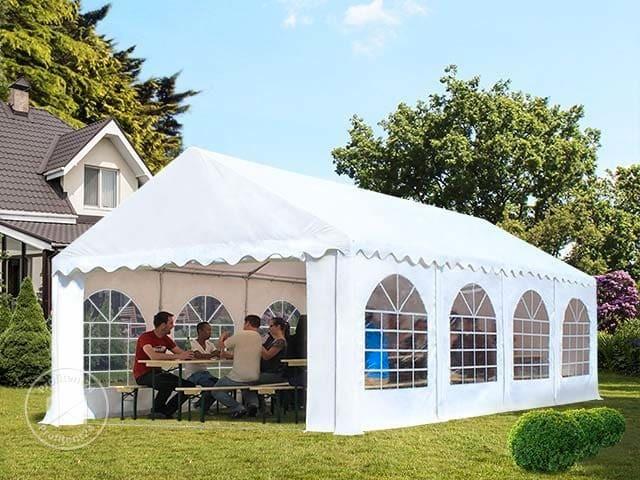Te Huur: Horecakoelkast, partytent, JBL Boxen en heaters,, Tuin en Terras, Partytenten, Zo goed als nieuw, Minder dan 5 meter