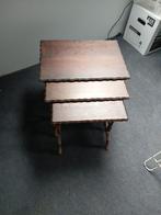 Miniset Engelse tafeltjes, 45 tot 60 cm, Minder dan 55 cm, Rond, Ophalen of Verzenden