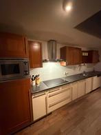 Complete Keuken met Apparatuur, Ophalen, Gebruikt, Bruin, Hoekkeuken