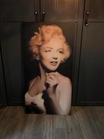 Marilyn Monroe canvas, schilderij en klok, Schilderij, Zo goed als nieuw, Ophalen, 75 cm of meer