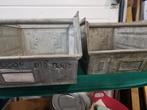 metalen overtoom bakken 2 stuks, Ophalen of Verzenden, 'T Olde Gre-j, Info@toldegrej.nl, Endepoelstraat 20f Didam