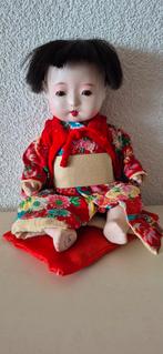 Japans porseleinen popje, 26 cm, Verzamelen, Poppen, Ophalen of Verzenden, Pop