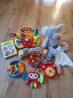 Knuffels, BlokkenTreintje, Stuur V Tech licht en geluid, Ophalen of Verzenden, Gebruikt, Overige typen, Met geluid