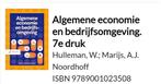 Algemene economie en bedrijfsomgeving ISBN 9789001023508, Nieuw, Noordhoff Uitgevers, Beta, HBO