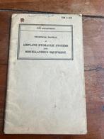 WO2 Amerikaans USAAF dinghy reddingsvest boot etc manual, Verzamelen, Militaria | Tweede Wereldoorlog, Amerika, Luchtmacht, Verzenden