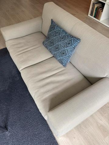 Minotti designbank – 2/2,5-zits – glanzend stalen onderframe beschikbaar voor biedingen