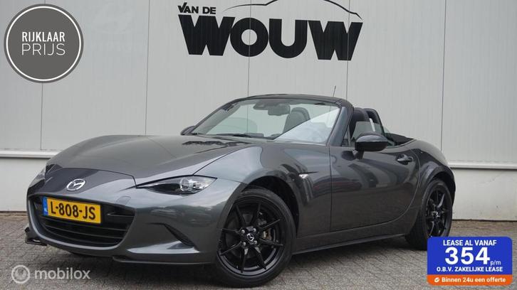 Mazda MX-5 1.5 SkyActiv-G 132PK Navigatie | Cruise Control |, Auto's, Mazda, Bedrijf, Te koop, MX-5, ABS, Achteruitrijcamera, Airbags