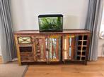 Prachtig teakhouten dressoir, Ophalen, Zo goed als nieuw, 25 tot 50 cm