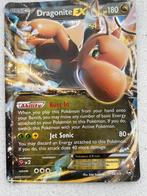 Groot formaat Pokemon kaart Dragonite EX, Ophalen of Verzenden, Zo goed als nieuw, Losse kaart