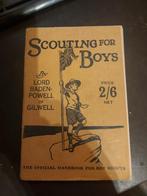 scouting for boys  padvinderij boek 17 e dr 1935 baden powel, Ophalen of Verzenden, Gebruikt, Boek of Tijdschrift