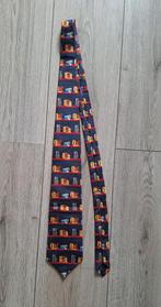 Nieuwe Hemley zijden stropdas met camera print, Blauw, Nieuw, Hemley, Ophalen of Verzenden