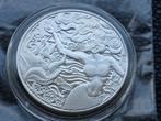 2025 Samoa Pacific Mermaid & Pearl 1 oz silver BU, Ophalen of Verzenden, Zilver