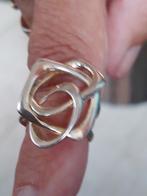 Mooie aparte zilveren Ring 925, Ophalen of Verzenden, Zo goed als nieuw, Dame, Zilver