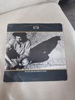 U2 With or Without you, Gebruikt, 7 inch, Single, Ophalen of Verzenden