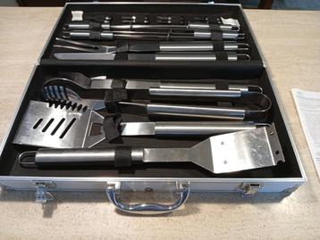 Grillmeister luxe bbq accessoires set in opbergkoffertje beschikbaar voor biedingen