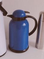 Thermoskan, zgan, blauw, Huis en Inrichting, Keuken | Keukenbenodigdheden, Ophalen of Verzenden, Zo goed als nieuw