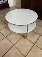 Salon tafel, Huis en Inrichting, Tafels | Salontafels, 50 tot 100 cm, Rond, Ophalen of Verzenden, Minder dan 50 cm