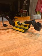 Vintage metalen Tonka T-6 rupslader / graafmachine bulldozer, Ophalen of Verzenden, Tractor of Landbouw