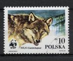 Polen 1985 -  Michel 2977 Wolf WWF, Verzenden, Polen, Gestempeld