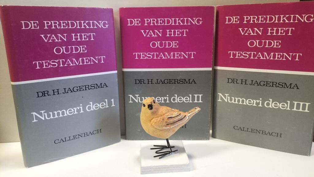 Jagersma, Dr. H.; Numeri 3 delen POT, Boeken, Ophalen of Verzenden, Gelezen, Christendom | Protestants