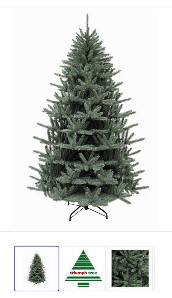 Kunstkerstboom, 2.15 m grote mooie kwaliteit kunst kerstboom, Diversen, Kerst, Zo goed als nieuw, Ophalen