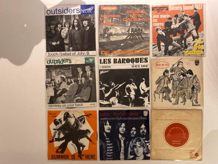 Collectie nederbeat, Cd's en Dvd's, Vinyl Singles, Zo goed als nieuw, Nederlandstalig, Ophalen of Verzenden