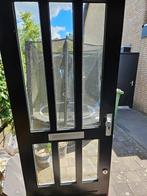 hard houten voordeur 211.5 x 93, Doe-het-zelf en Verbouw, Ophalen, Gebruikt, 80 tot 100 cm, Buitendeur