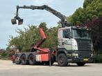 Scania R420 8x4 TRIPLE!Z-KRAAN/HAAK! MANUELL!SCHROTT/METALL!, Auto's, Automaat, Scania, Origineel Nederlands, Bedrijf
