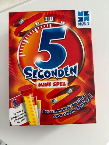 5 Seconden Mini Spel - Megableu beschikbaar voor biedingen