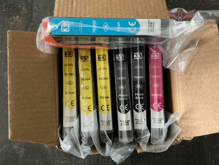 Te koop inktcartridges voor Epson XP - 635 sieries, Computers en Software, Printerbenodigdheden, Nieuw, Ophalen