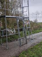 Stalen steiger 2,50 lang x 400 hoog, Doe-het-zelf en Verbouw, Steigers, Ophalen of Verzenden, Zo goed als nieuw