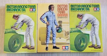 Tamiya Motor Racing Team Crew Set: 2x Nr. 12502 en 1x Nr. 12 beschikbaar voor biedingen
