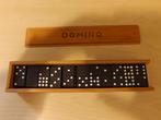 Vintage Domino Set in Houten Doos, Ophalen of Verzenden, Gebruikt, Overige typen