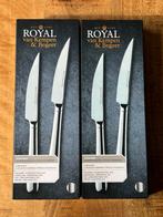 Royal van kempen & begeer steakmes 2 x 2-delig, Ophalen of Verzenden, Nieuw, Rvs of Chroom, Los bestek